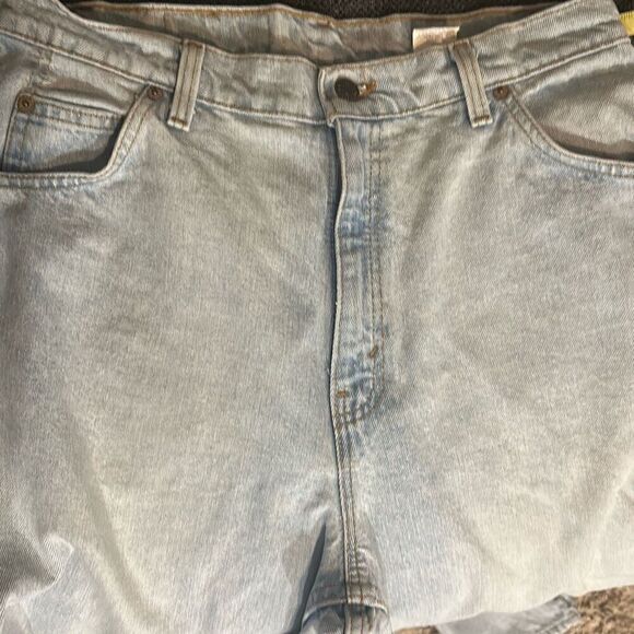 Levi’s 921 relaxed taper vintage 90’s high rise jeans 16 32 - Picture 9 of 11